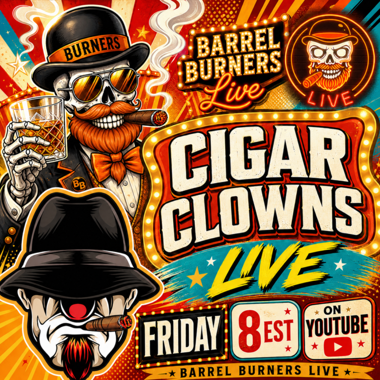 Barrel Burners Live : Special Guest The Cigar Clowns