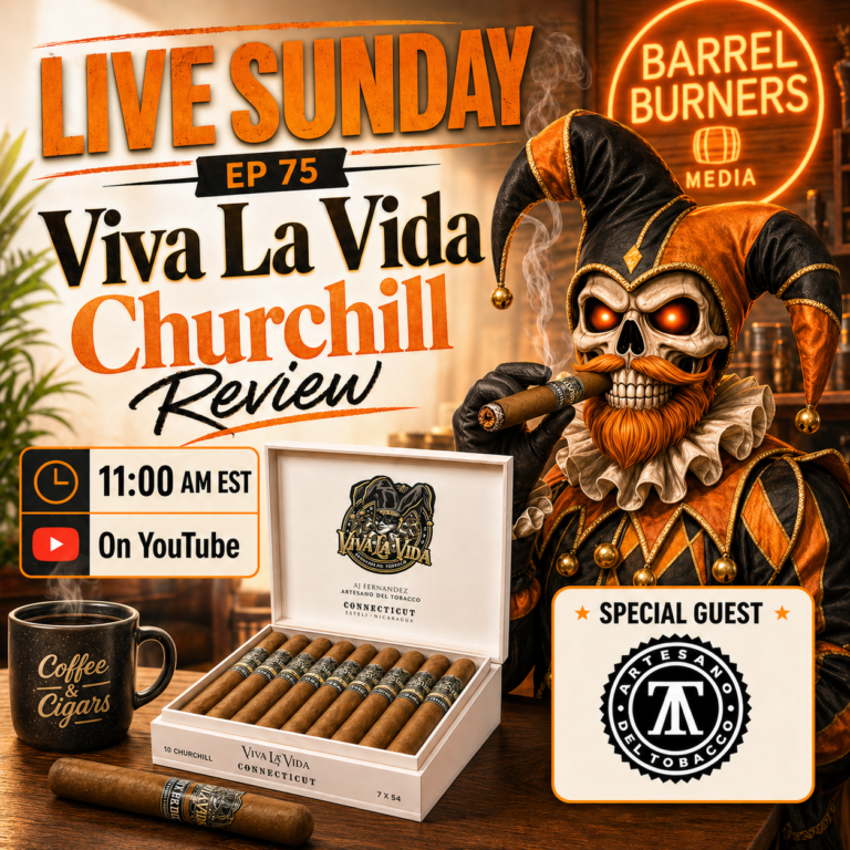 Coffee And Cigars Live Ep 75 : Special Guest Artesano Del Tobacco