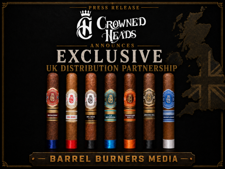 CROWNED HEADS ANNOUNCES EXCLUSIVE UK DISTRIBUTION PARTNERSHIP