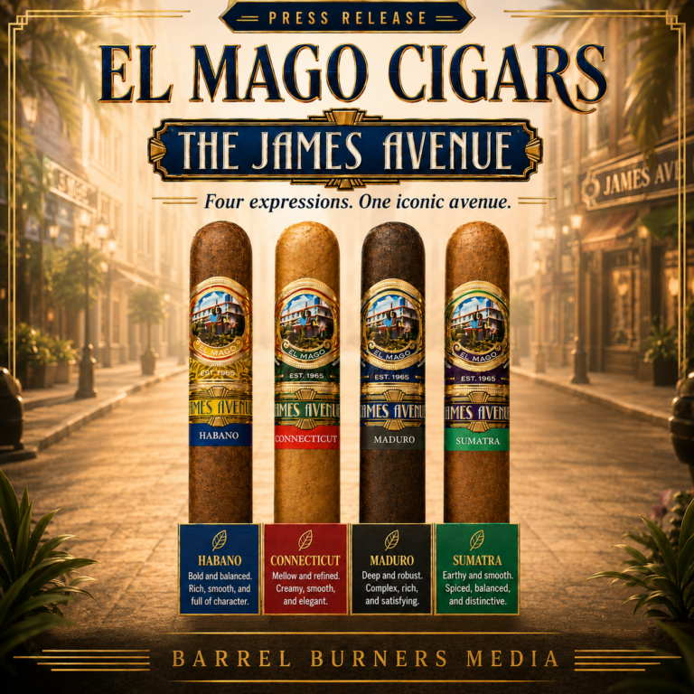 El Mago Cigars Announces The James Avenue