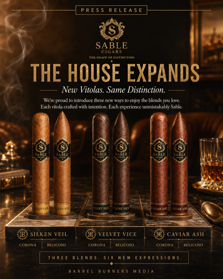 Sable Cigars Announces New Cigars!