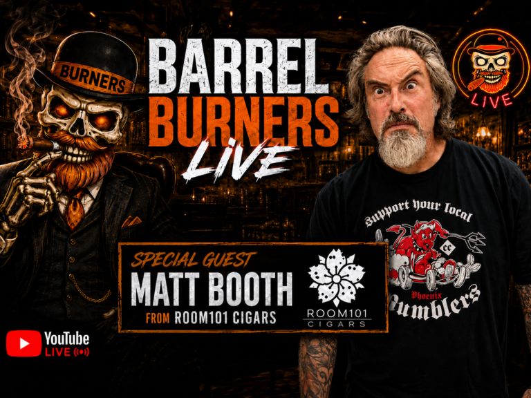 Barrel Burners Live: Guest Matt Booth